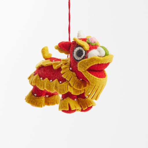 Nian Shou Lion Ornament