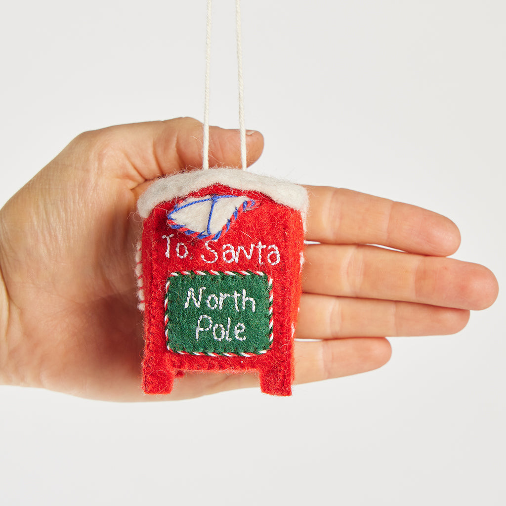 North Pole Mailbox Ornament