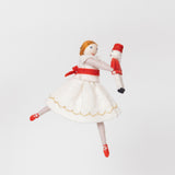 Nutcracker Ballet Clara Ornament - Light