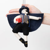 Nutcracker Ballet Drosselmeyer Ornament - Light