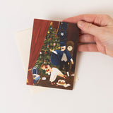 Nutcracker Ballet Greeting Card - Under the Christmas Tree