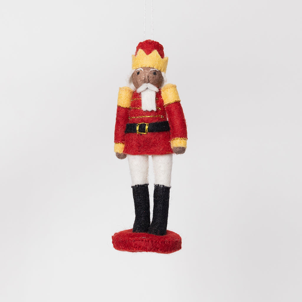 Nutcracker Ballet Nutcracker Ornament - Brown