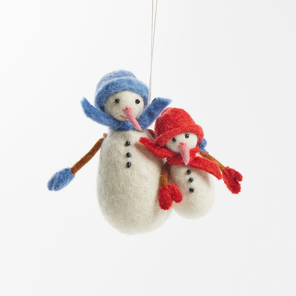 You And Me Snowman Ornament