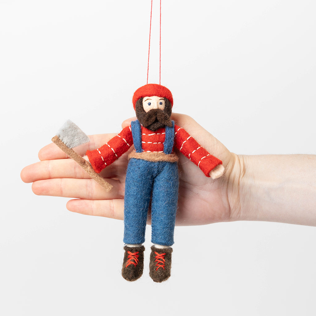 Plaid's Pride Lumberjack Ornament