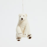 Arctic Circle Polar Bear Ornament