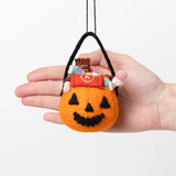 Jack O'Lantern Candy Bucket Ornament