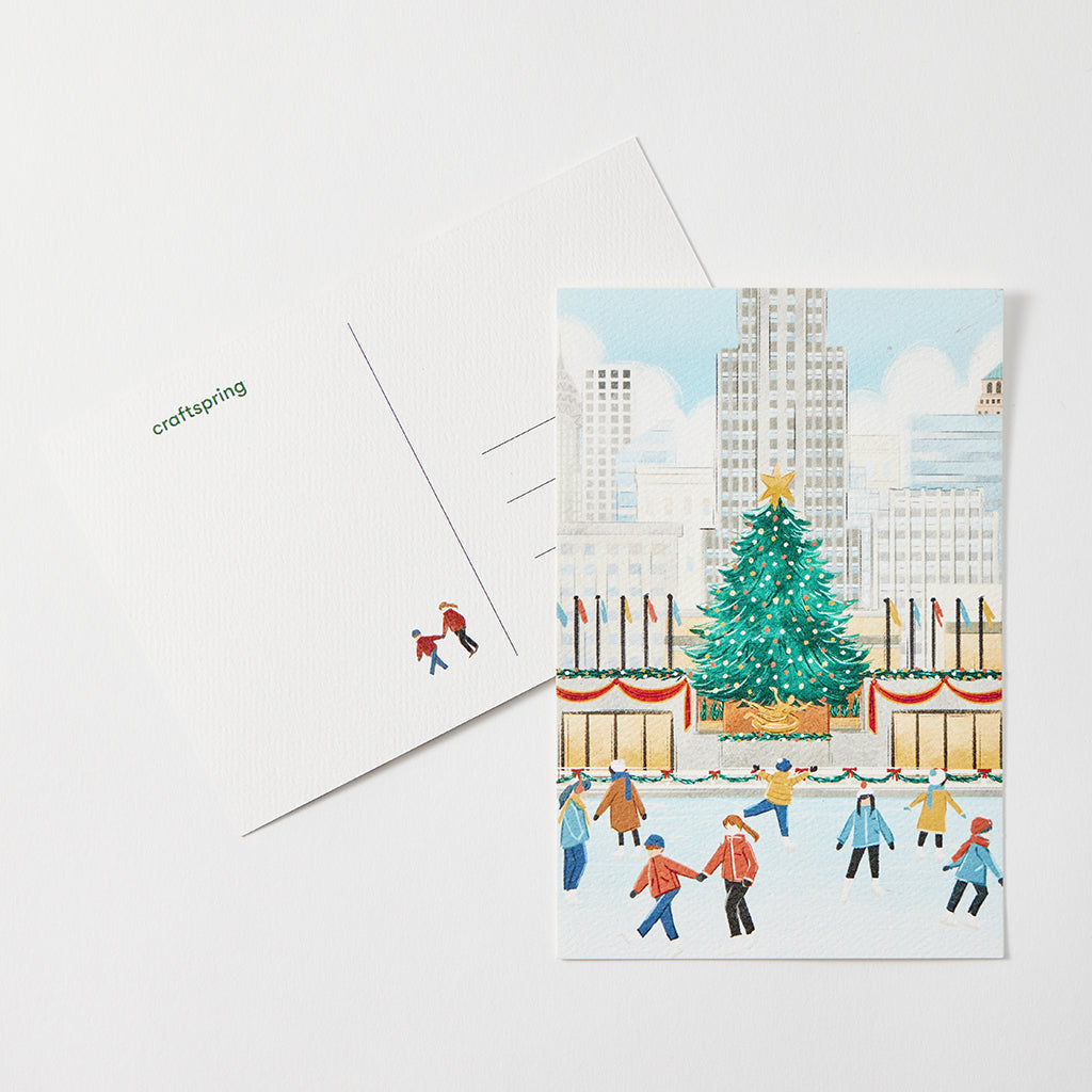 Rockefeller Center Postcard