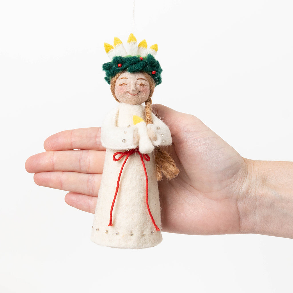 Santa Lucia Ornament - Light