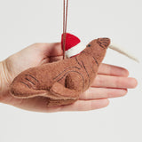 Santa Walrus Ornament