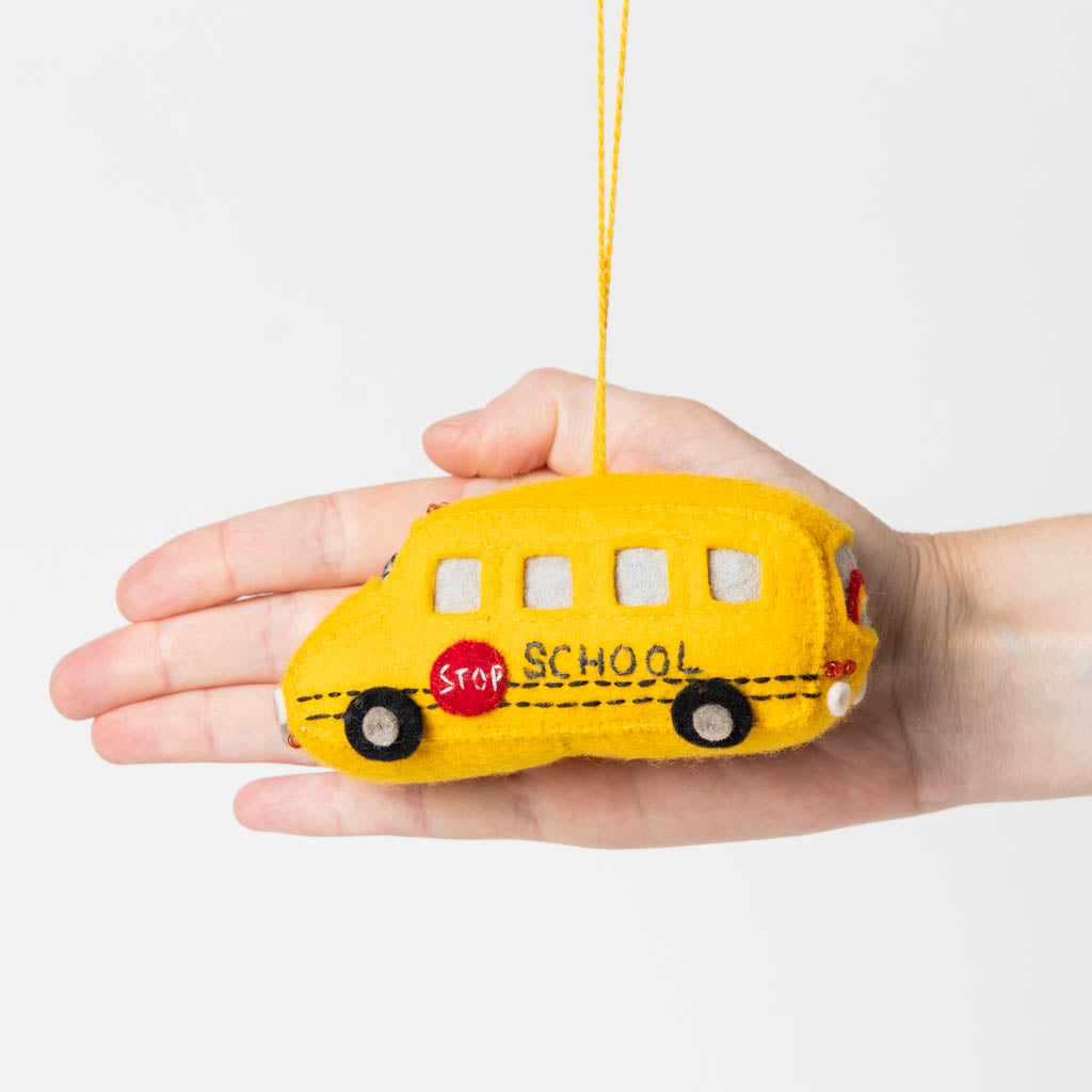 School Bus Ornament