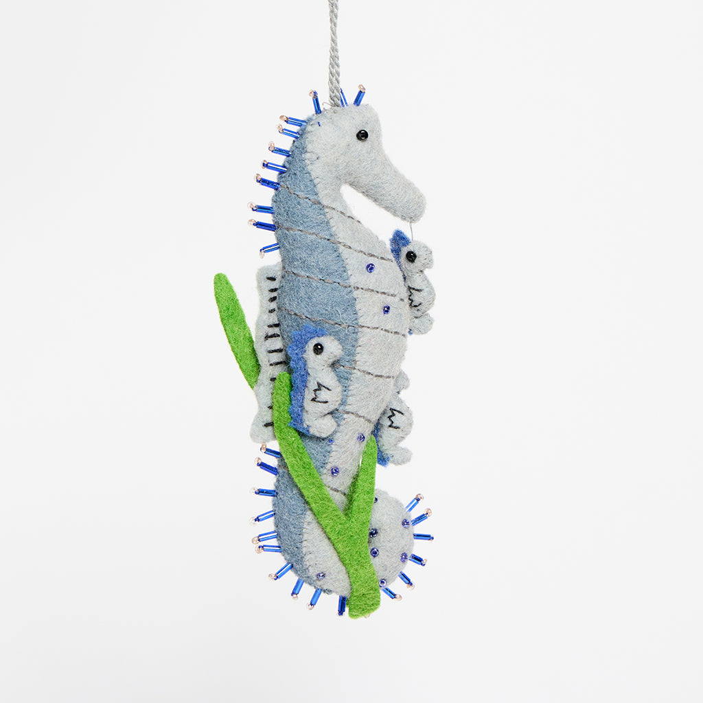 Seahorse Dad Ornament