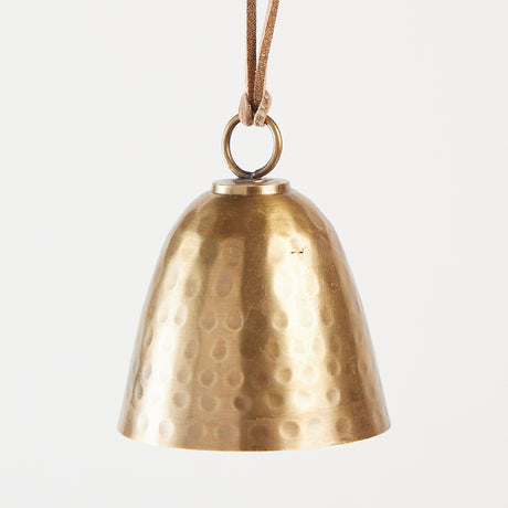 Small Hammered Bell - Antique Brass
