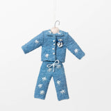 Snowman Pajamas Ornament