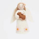 Spring Angel with Bunny - Blonde Hair