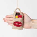 Strand Bookstore Bag with Books Ornament