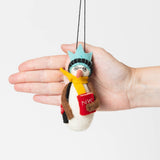 Strand Bookstore Snowman Ornament