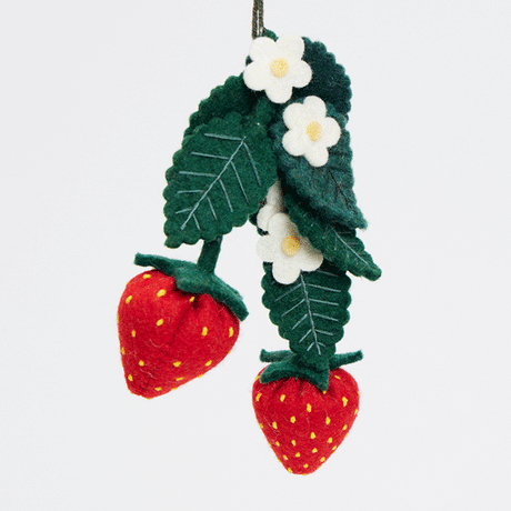 Strawberries Ornament