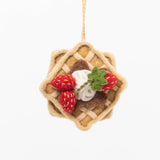 Strawberry Waffles Ornament