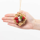 Strawberry Waffles Ornament