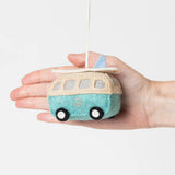 Surf's Up Hippie Bus Ornament