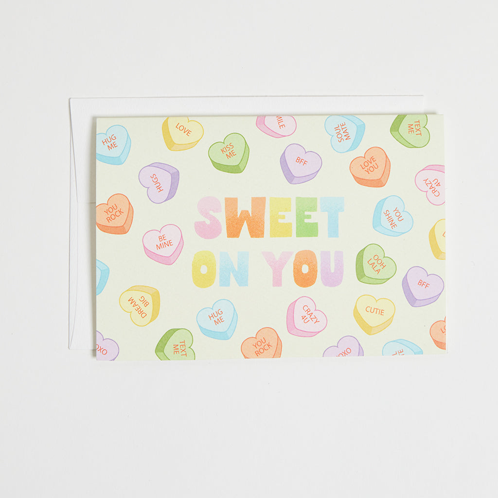 Sweet On You Greeting Card