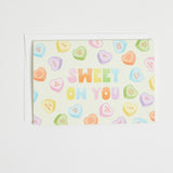 Sweet On You Greeting Card