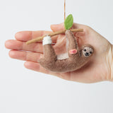 Take it Slow Sloth Ornament