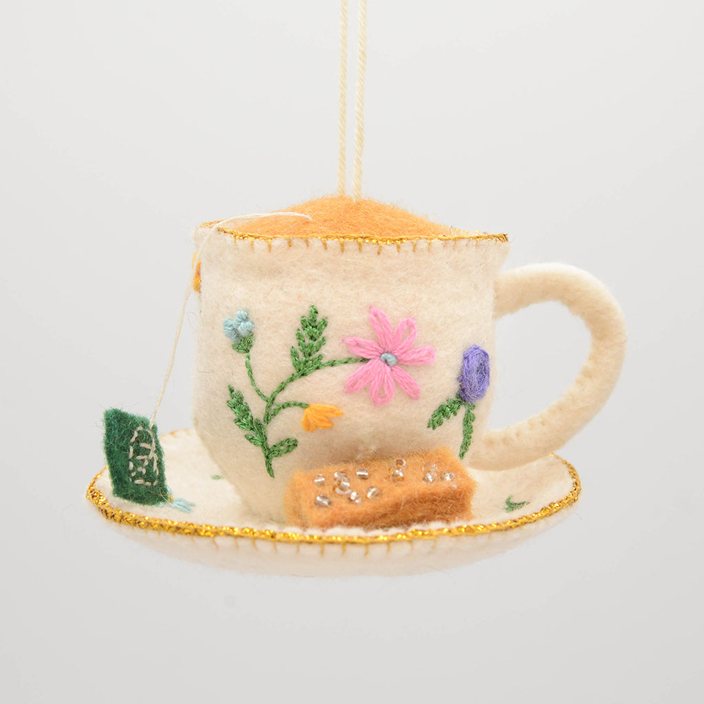 Teacup & Saucer Ornament