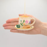 Teacup & Saucer Ornament