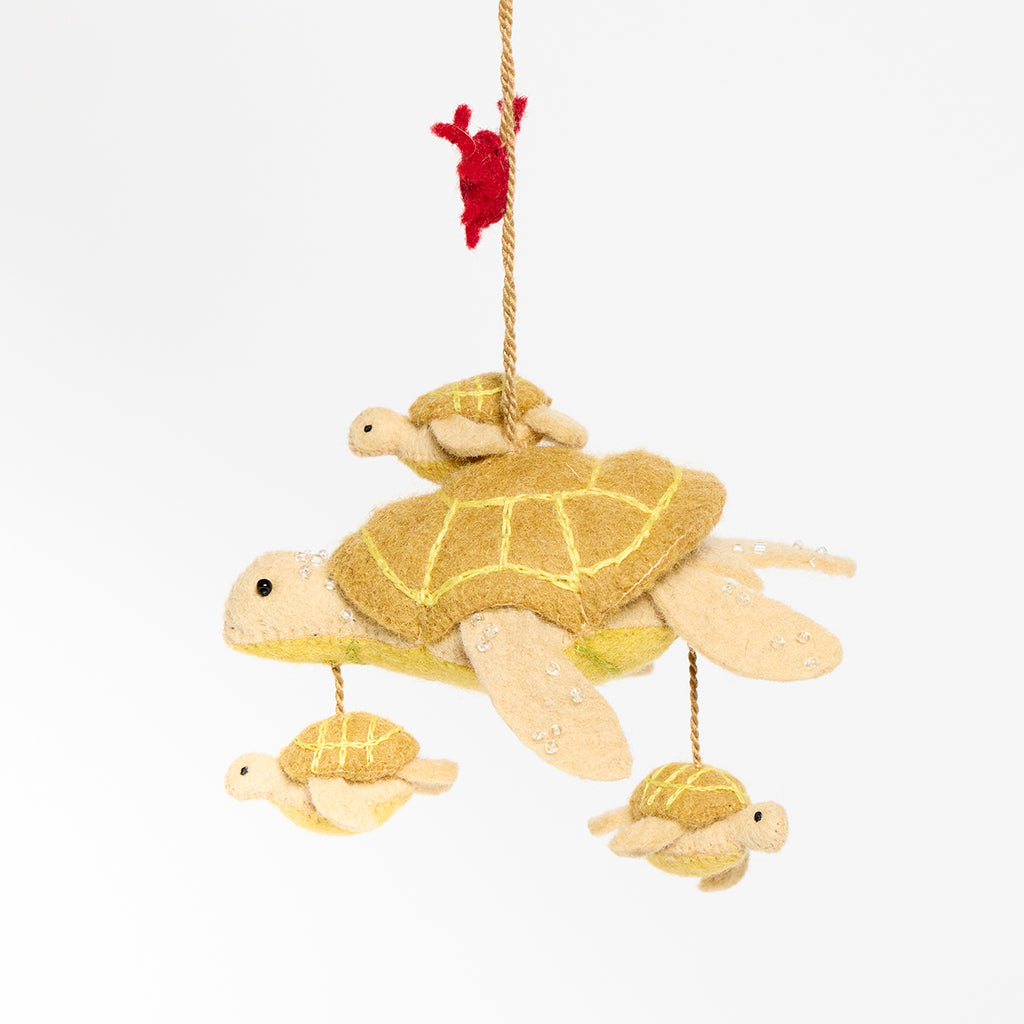 Turtle Mom Ornament