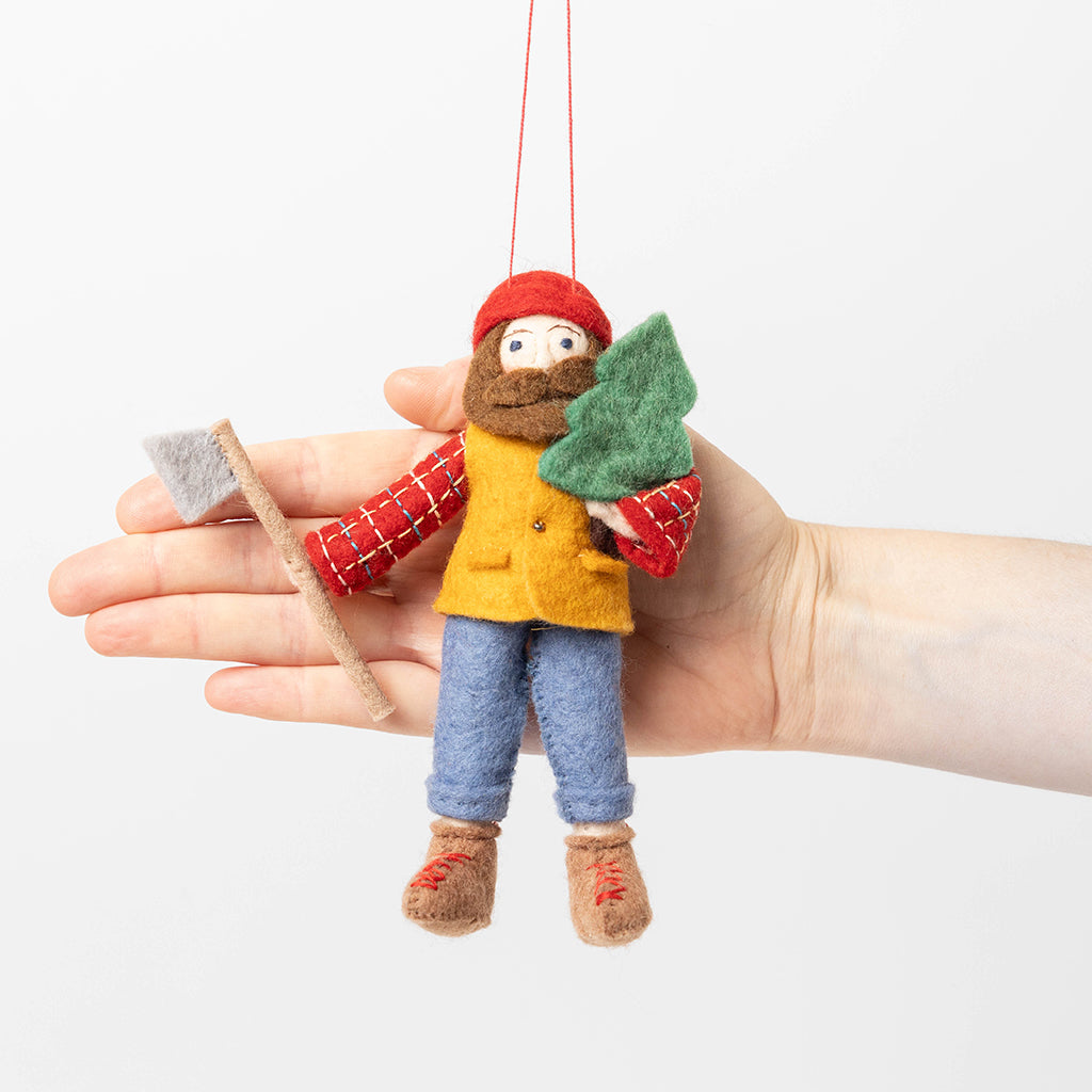 Upstate Woodsman Ornament