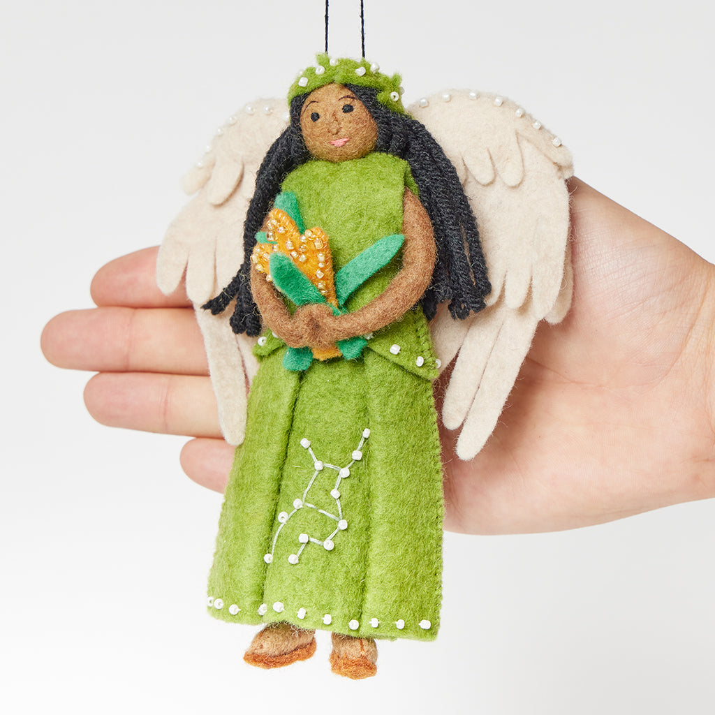 Virgo Harvest Zodiac Ornament