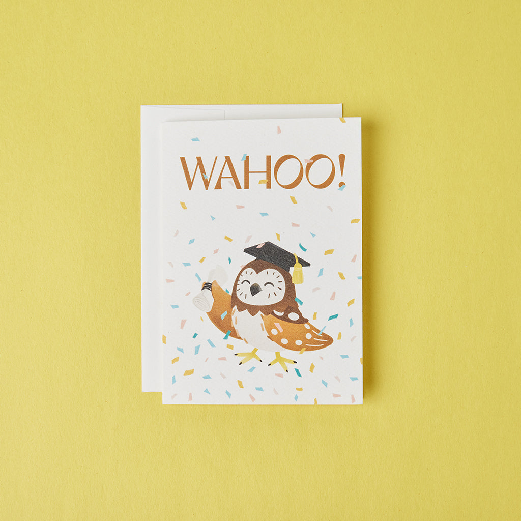 Wahoo! Graduation Card