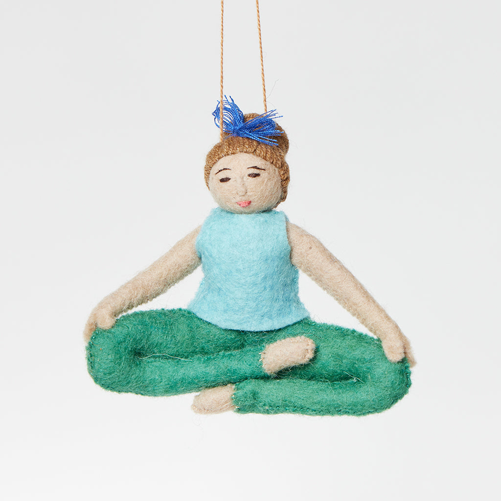 Yoga Lotus Pose Ornament