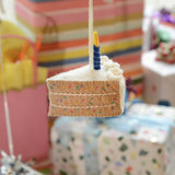 Birthday Confetti Cake Ornament