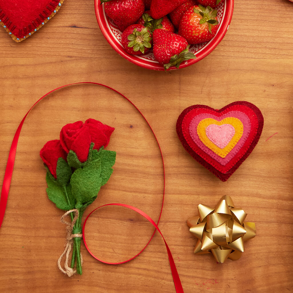 Expanding Love Dark Red Heart Ornament