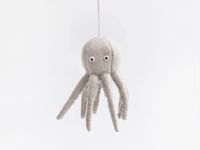 Light Blue Octopus Ornament