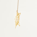 Small Natural Bamboo Star Ornament