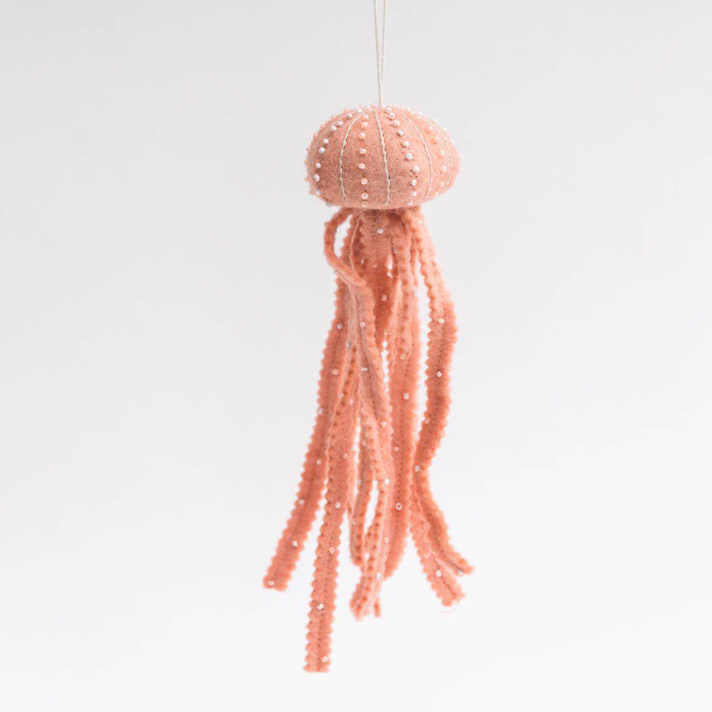 Blush Jellyfish Ornament