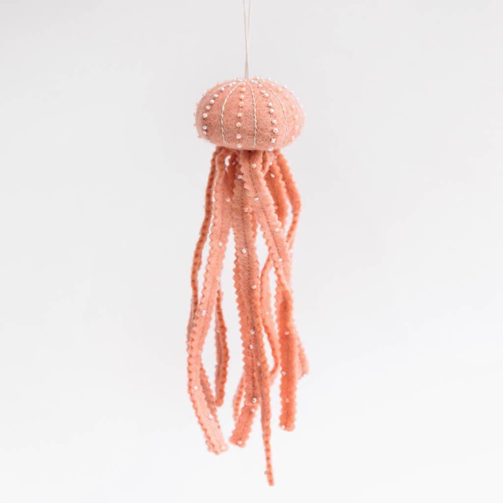 Blush Jellyfish Ornament