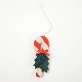 Red and White Candy Cane Ornament