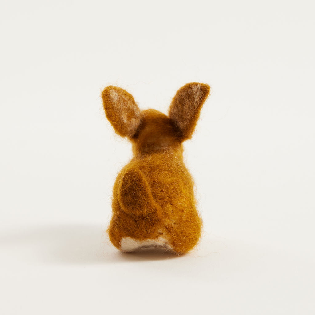 Copper Bunny Ornament