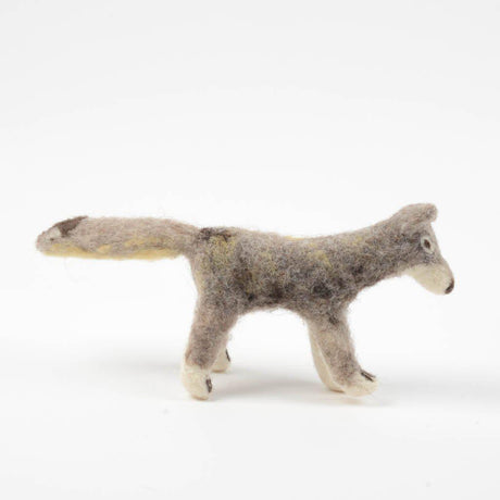 Running Wolf Ornament