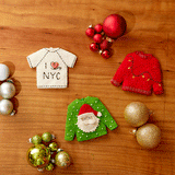 Christmas Lights Sweater Ornament