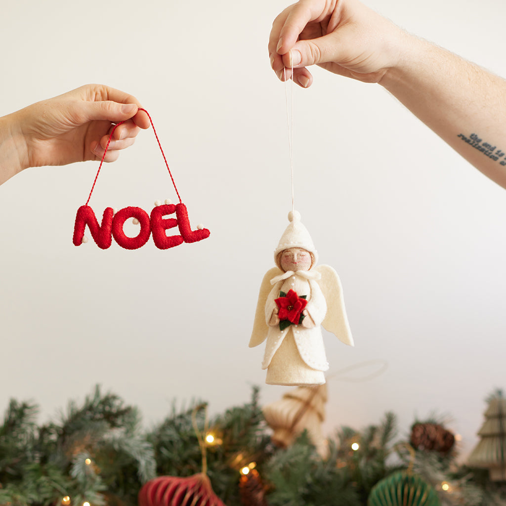 Noel Snow Ornament