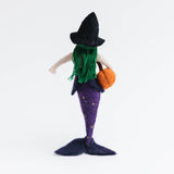 Cauldron's Brew Witch Mermaid Ornament