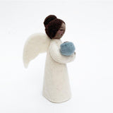 Blue Mother's Love Angel - Brown