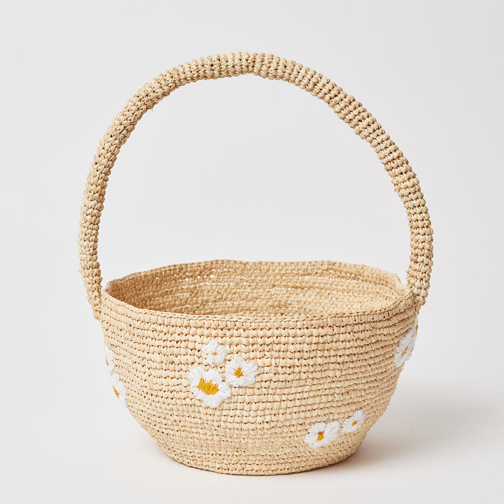 Daisy Dot Basket