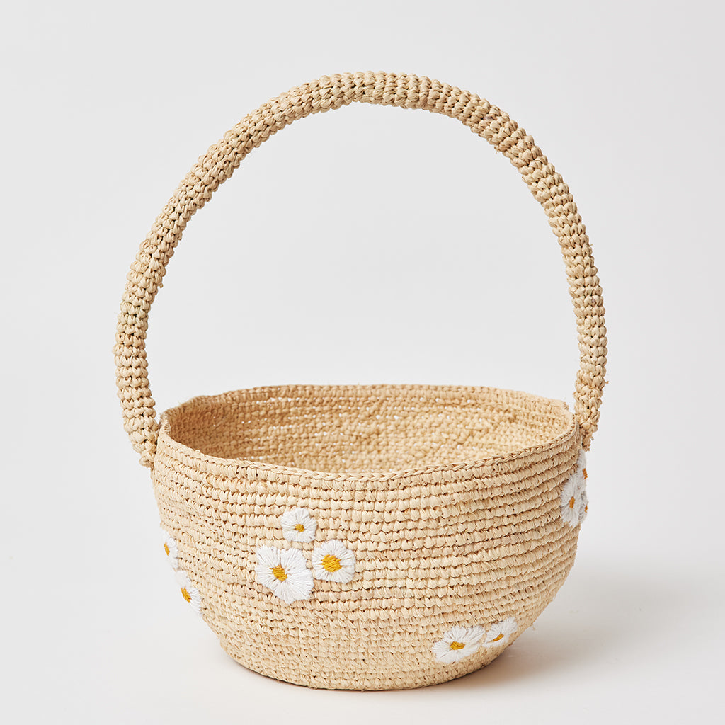 Daisy Dot Basket