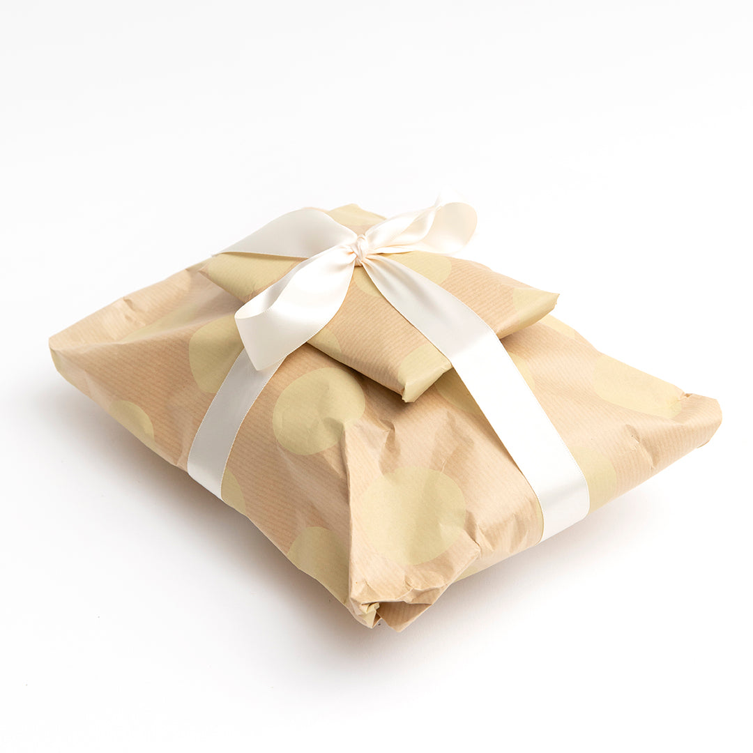 GIFT WRAPPING: We wrap your entire order together using beautiful, high-quality wrapping materials.